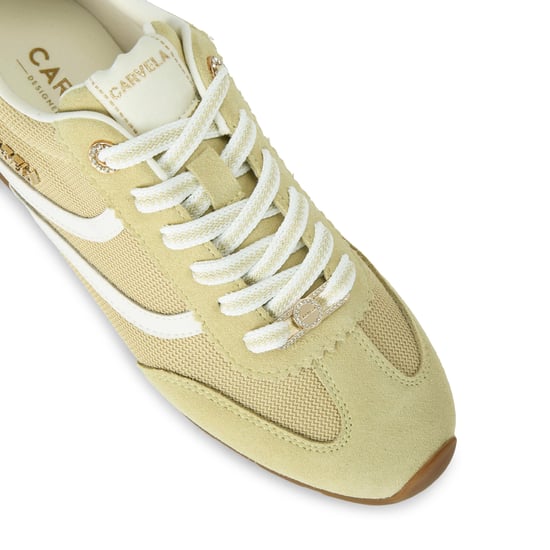 Carvela Suede Fabric Florence Sneaker Sneakers - Image 4