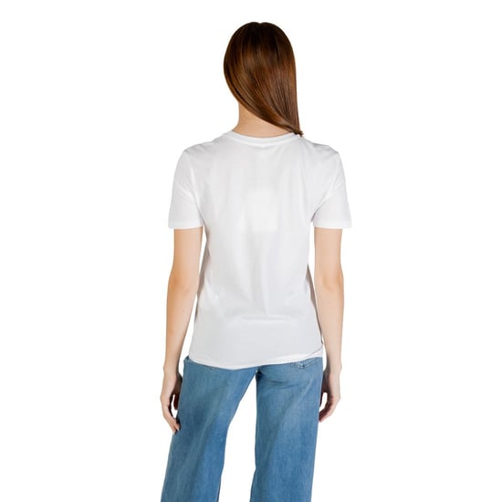 Enkele Witte Organische Katoenen T-Shirt - Image 2