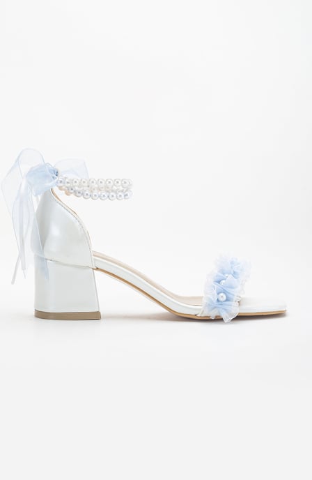Jasmine Lace Bridal Låg Klack Sandaler (Women) - Image 5