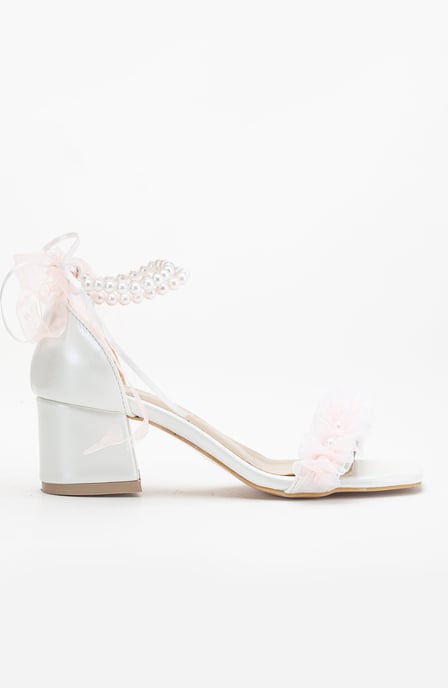 Moana Lace Bridal Låg Klack Sandaler (Women) - Image 3