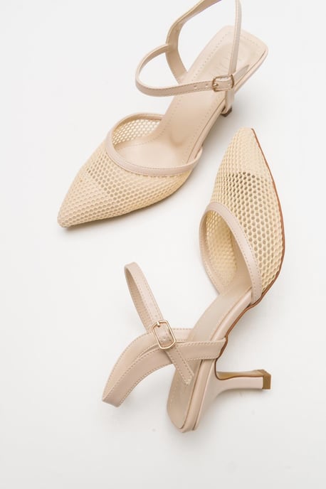 Chic Mesh Spitse Neus Pump (Dames) - Image 3