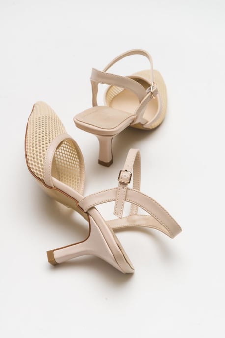 Chic Mesh Spitse Neus Pump (Dames) - Image 5