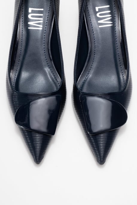 Briana Buckle Pointed Toe Pump (Women) - Image 3