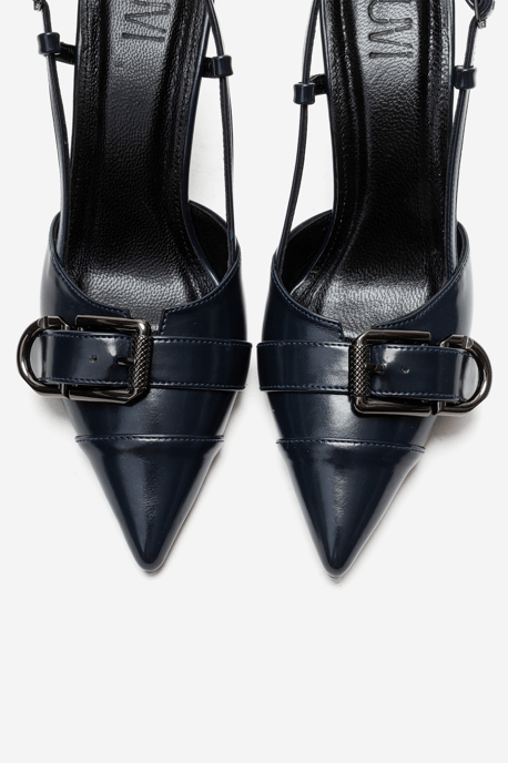 Noen Gesp Spitse Neus Stiletto Pump - Image 3