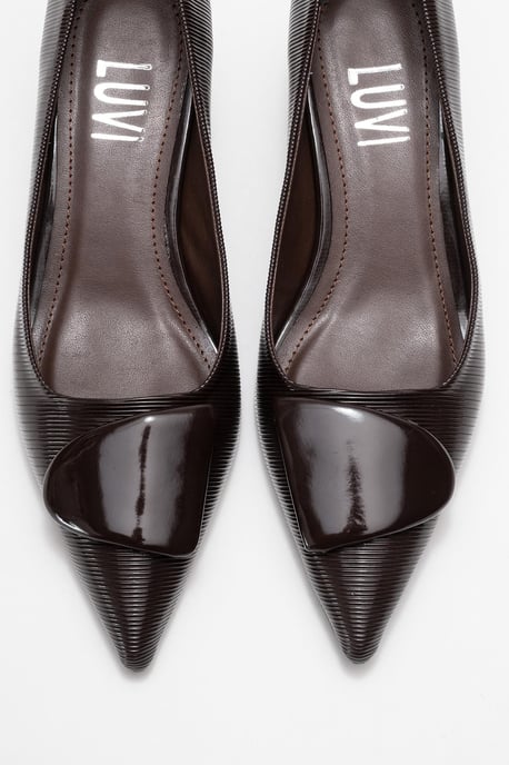 Briana Buckle Pointed Toe Pump (Women) - Image 3