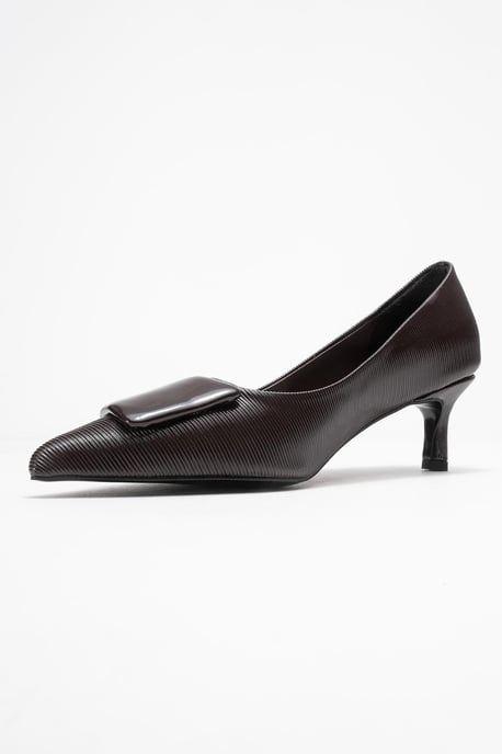 Briana Buckle Pointed Toe Pump (Women) - Image 4