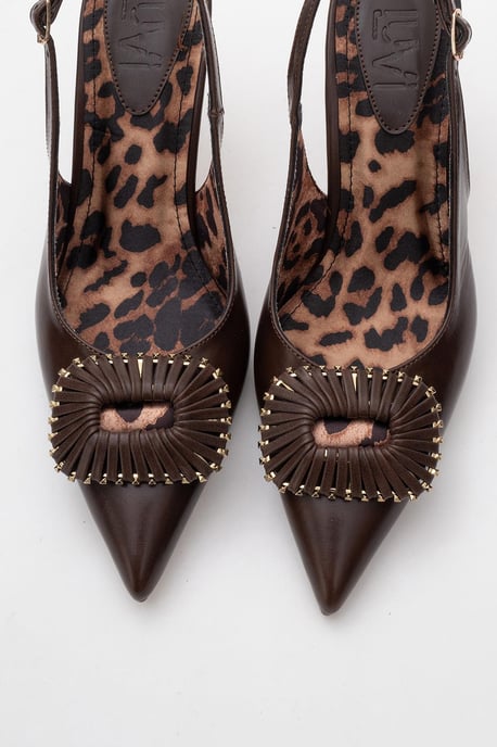 Spera Gesp Spitse Neus Pump (Dames) - Image 3
