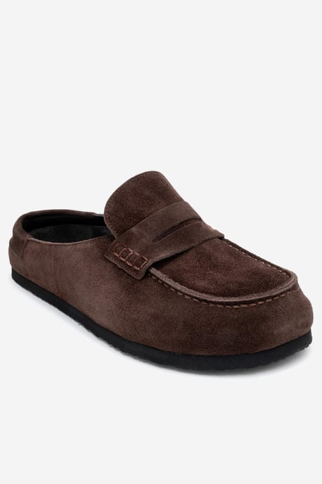 Priva Läder Slip-On Toffel - Image 3