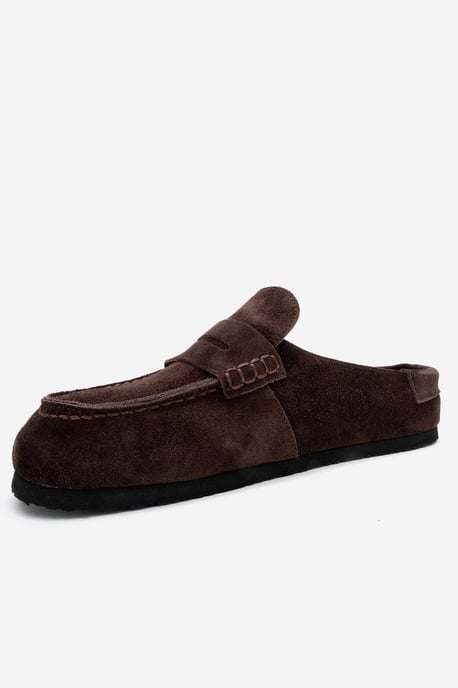 Priva Läder Slip-On Toffel - Image 4