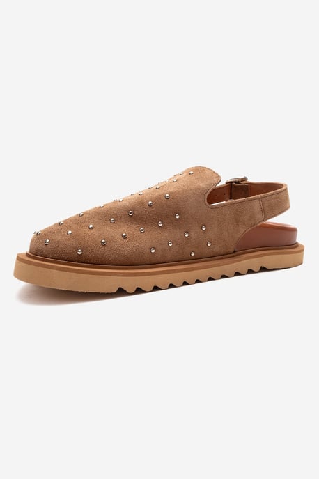 Our Leather Studded Clogs (Dam) - Image 4