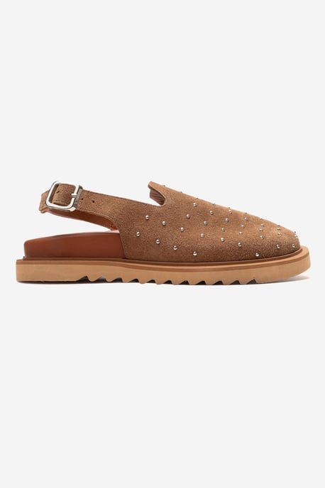 Our Leather Studded Clogs (Dam) - Image 6