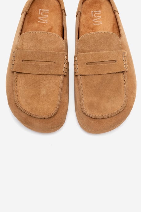 Priva läder slip-on toffel - Image 2