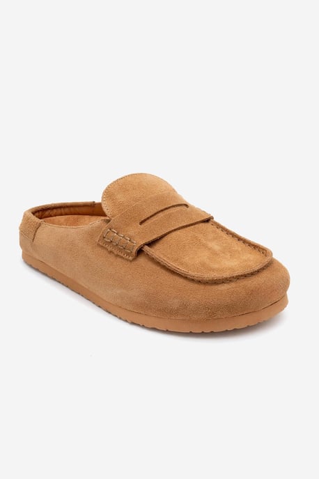 Priva läder slip-on toffel - Image 3