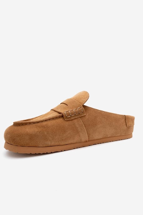 Priva läder slip-on toffel - Image 4