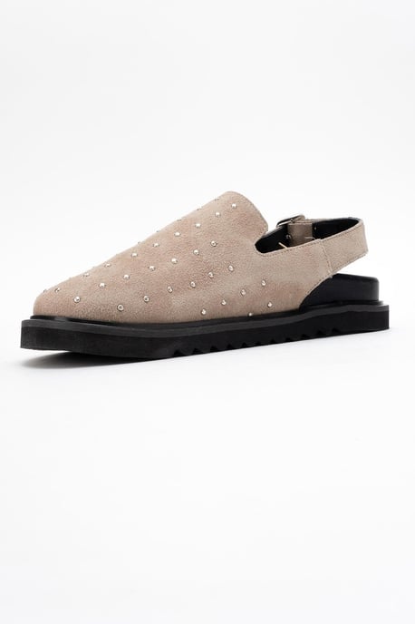 Our Leather Studded Clogs (Dam) - Image 4