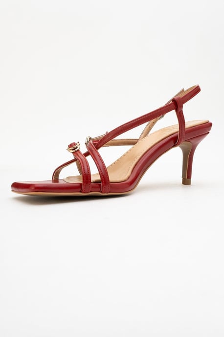 Chaka Fyrkant Tå Stilett Sandal (Dam) - Image 4