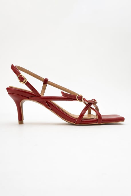 Chaka Fyrkant Tå Stilett Sandal (Dam) - Image 6