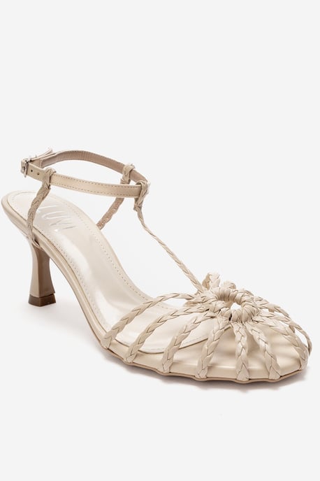 Gerald Gevlochten Riem Stiletto Pump - Image 1