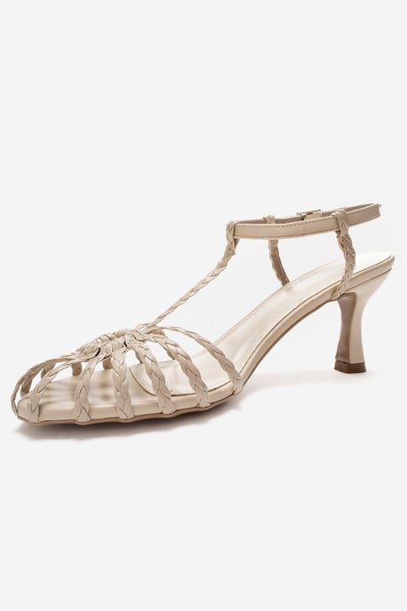 Gerald Gevlochten Riem Stiletto Pump - Image 2