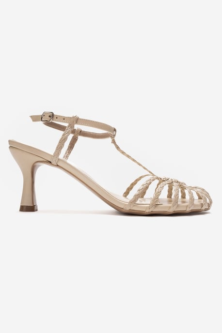 Gerald Gevlochten Riem Stiletto Pump - Image 4
