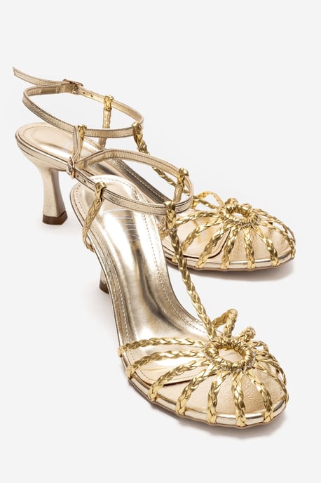 Gerald Gevlochten Riem Stiletto Pump - Image 2