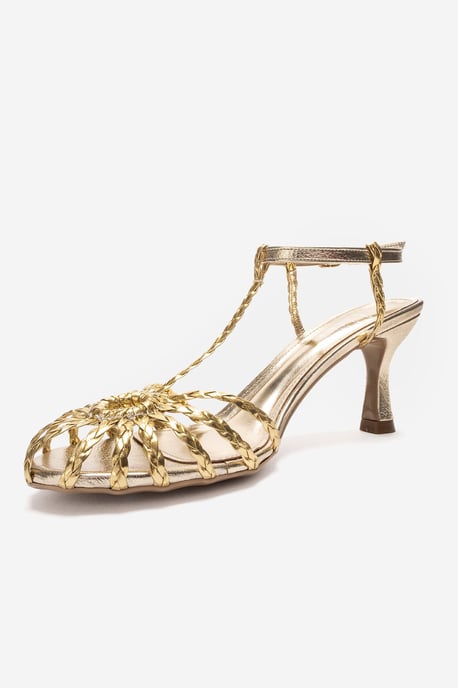 Gerald Gevlochten Riem Stiletto Pump - Image 4