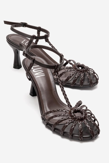 Gerald Gevlochten Riem Stiletto Pump - Image 2