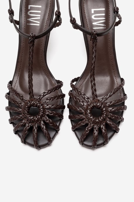 Gerald Gevlochten Riem Stiletto Pump - Image 3
