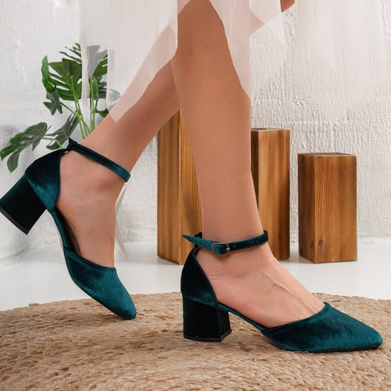 Marcelle Lage Blokhak Pumps - Image 2