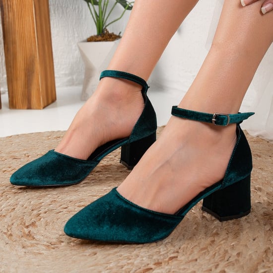 Marcelle Lage Blokhak Pumps - Image 4