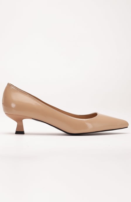 Helly Kitten Heel Leren Stiletto Pumps - Image 5