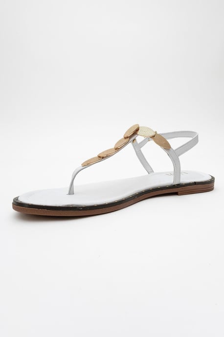 Marea Leer Plat Sandaal (Women) - Image 5