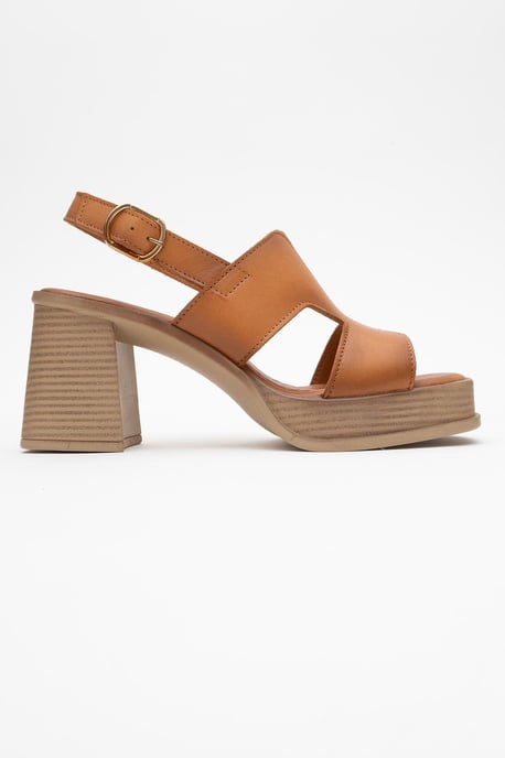 Zennia Leer Platform Sandaal (Women) - Image 6