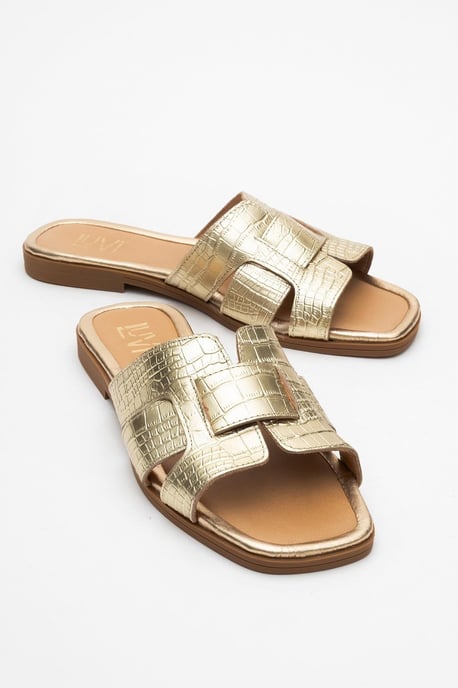 Notre Läder Platt Sandaler (Women) - Image 2