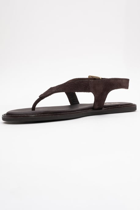 Belinda Läder Thong Sandaler (Women) - Image 3