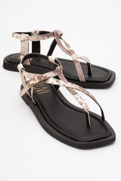 Morgana Läder Thong Sandal (Women) - Image 1
