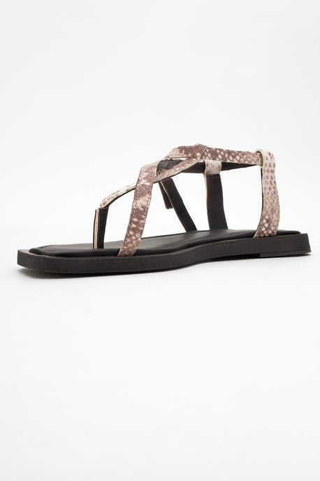 Morgana Läder Thong Sandal (Women) - Image 3