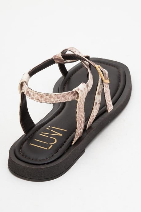 Morgana Läder Thong Sandal (Women) - Image 4