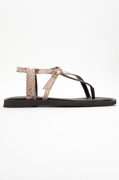 Morgana Läder Thong Sandal (Women) - Image 5