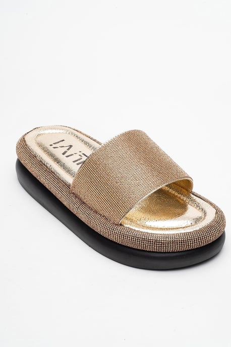 Oeste Rhinestone Platå Sandal - Image 3