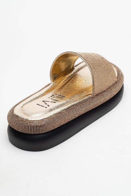 Oeste Rhinestone Platå Sandal - Image 5