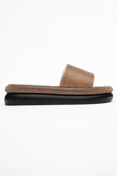 Oeste Rhinestone Platå Sandal - Image 6