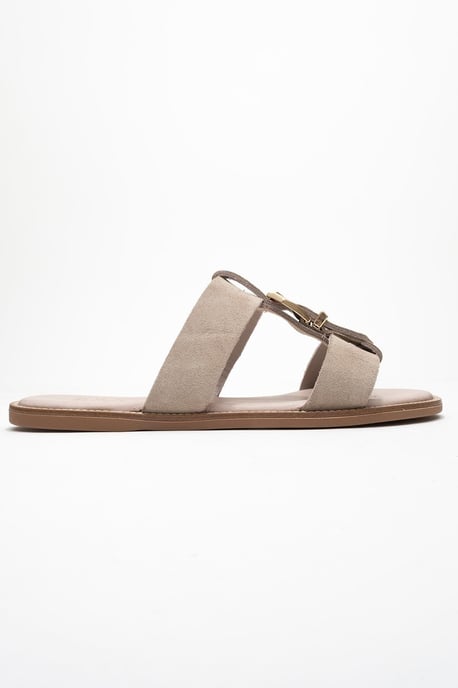 Sveta Läder Med Spänne Sandal (Women) - Image 6