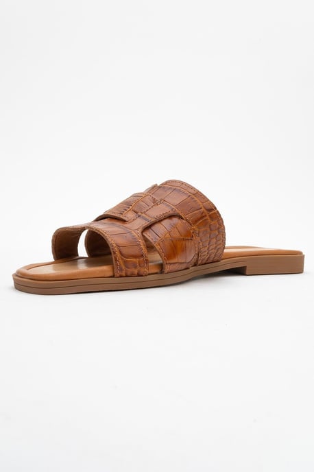 Notre Läder Platt Sandaler (Women) - Image 2