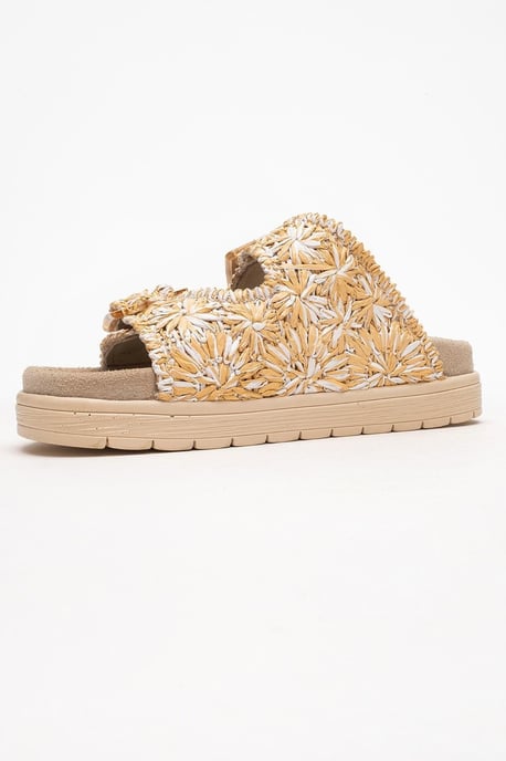 Milana Läder Double‑Strap Sandal (Women) - Image 4