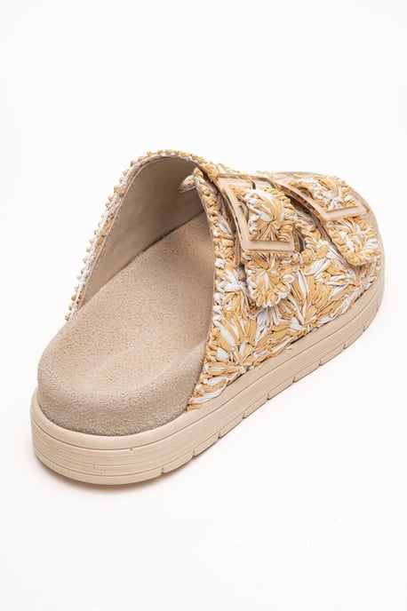 Milana Läder Double‑Strap Sandal (Women) - Image 5