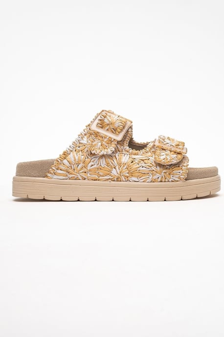 Milana Läder Double‑Strap Sandal (Women) - Image 6