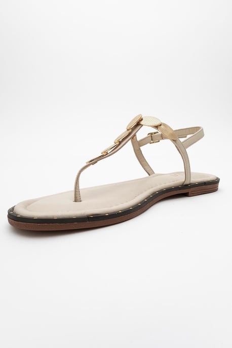 Marea Leer Plat Sandaal (Women) - Image 4