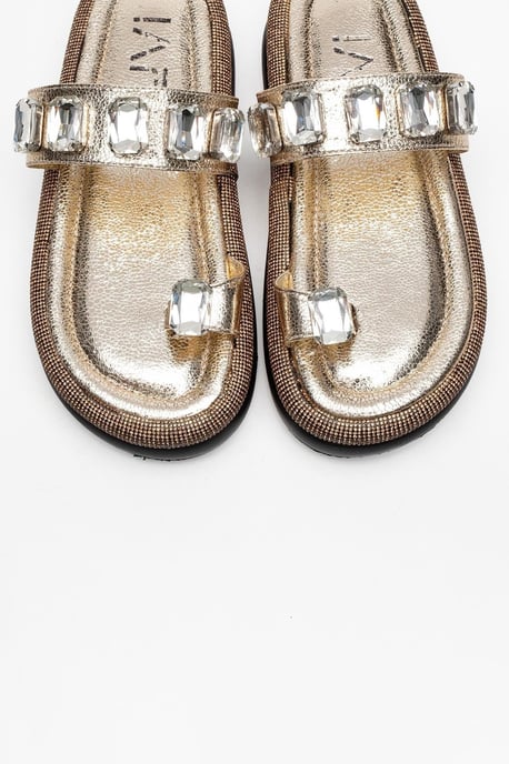 Evans Jeweled Platå Sandal - Image 3