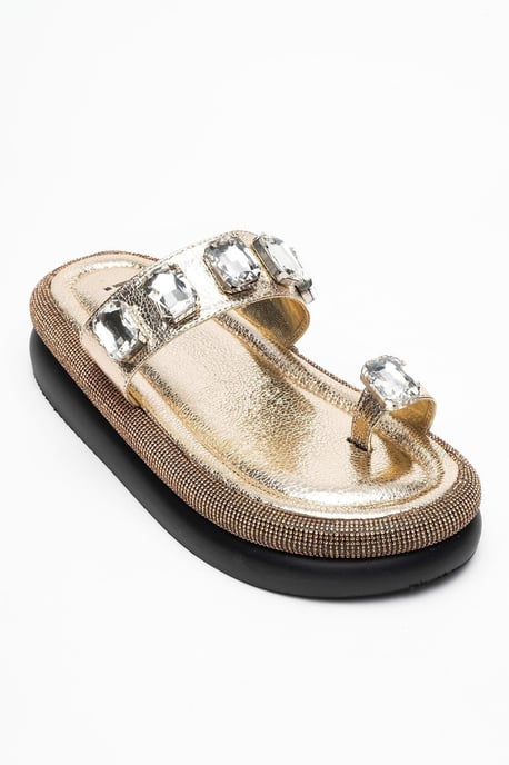 Evans Jeweled Platå Sandal - Image 4